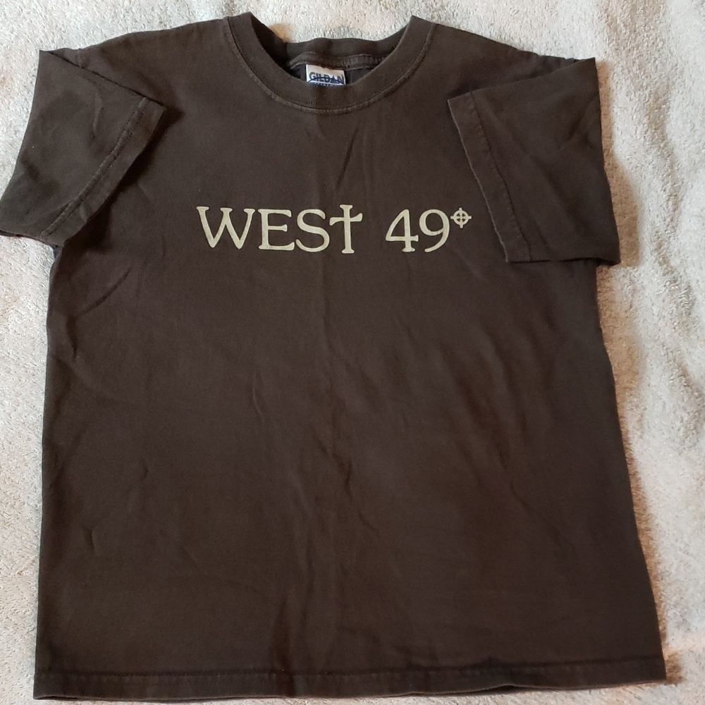 Gildan Kids Brown Graphic Tee